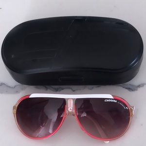 Neon Pink Carerra Sunglasses
